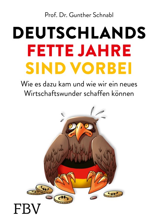 Wirtschaftsexperte und Wirtschaftswissenschaftler Prof. Dr. Gunther Schnabl hat im FinanzBuch Verlag "Deutschlands fette Jahre sind vorbei" veröffentlicht.